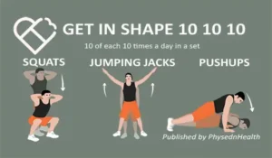 Get in Shape Challenge - Fitness 10 10 10