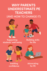 Why parents underestimate PE teachers