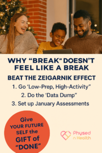 why break doesn't feel like break